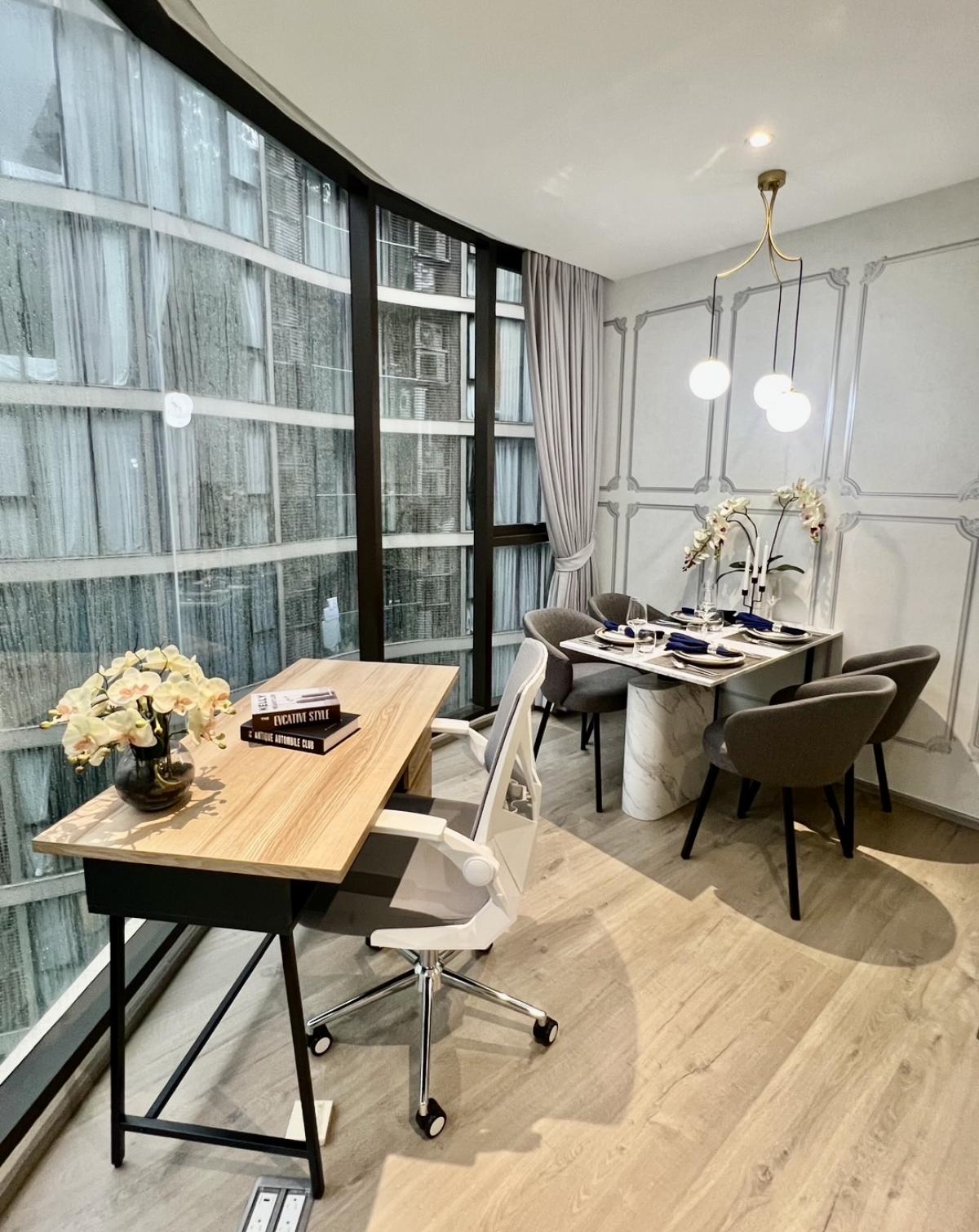 ให้เช่าคอนโดสุขุมวิท อโศก ทองหล่อ : Fynn Asoke, 2 bed, 55000 per month