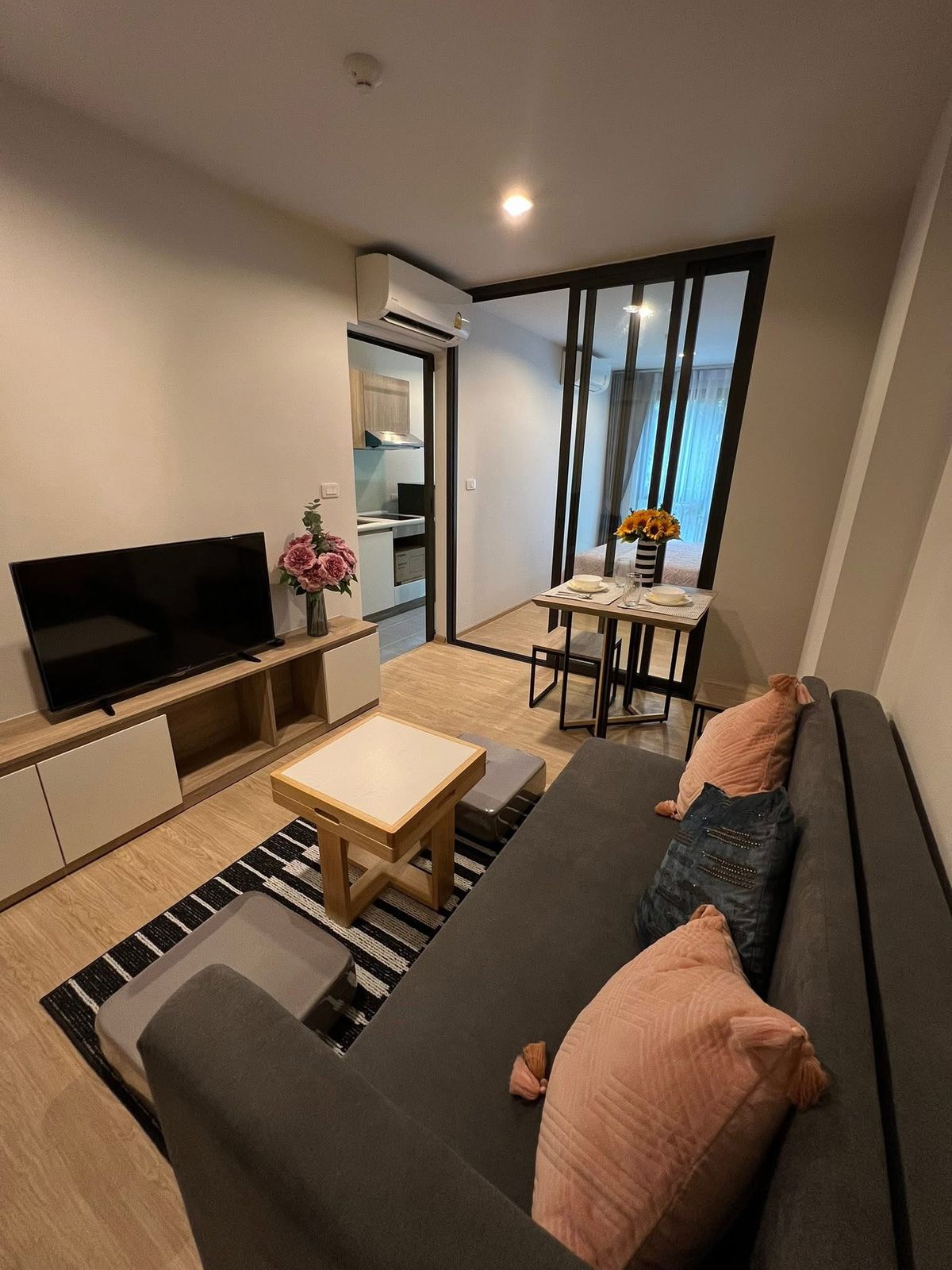 For RentCondoOnnut, Udomsuk : For rent ✨ The Excel Hideaway Sukhumvit 71 ✨ Fully furnished and equipped with electrical appliances, near BTS Phra Khanong