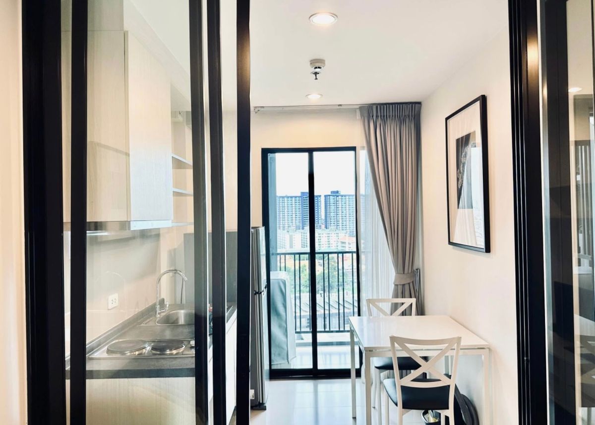 For RentCondoOnnut, Udomsuk : For rent ✨ The Base Park West Sukhumvit 77 ✨ Fully furnished, electrical appliances, near BTS On Nut