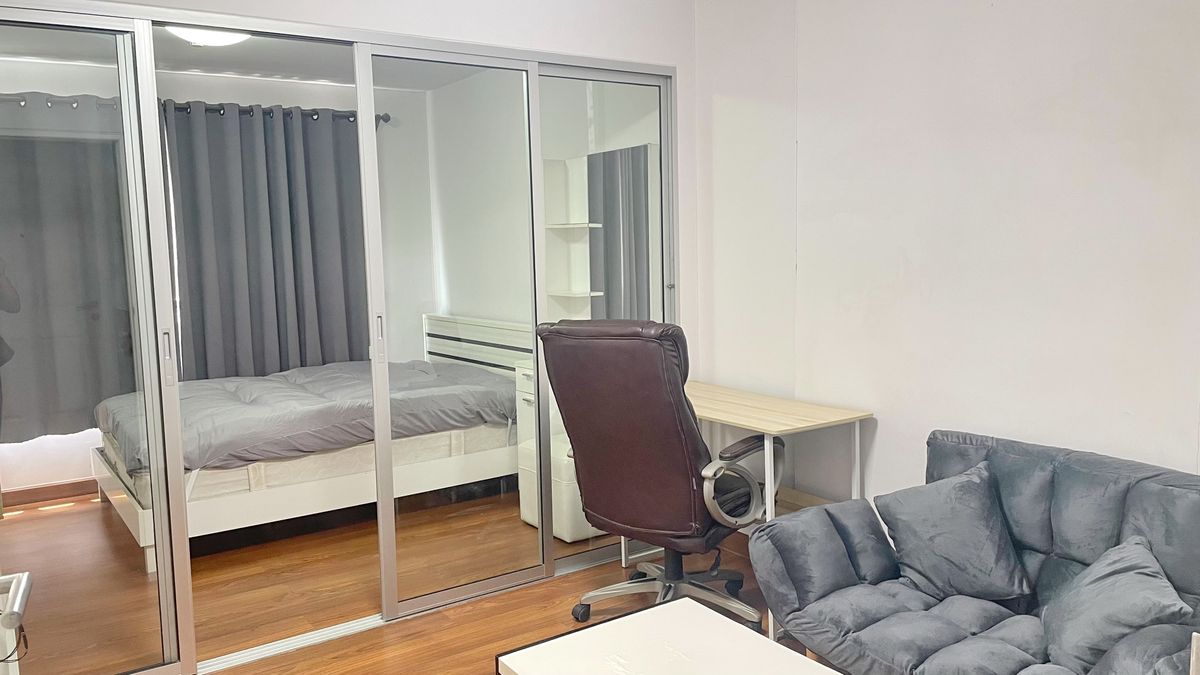 ให้เช่าคอนโดนนทบุรี บางใหญ่ บางบัวทอง : ให้เช่า D Condo รัตนาธิเบศร์ ใกล้ MRT ไทรม้า