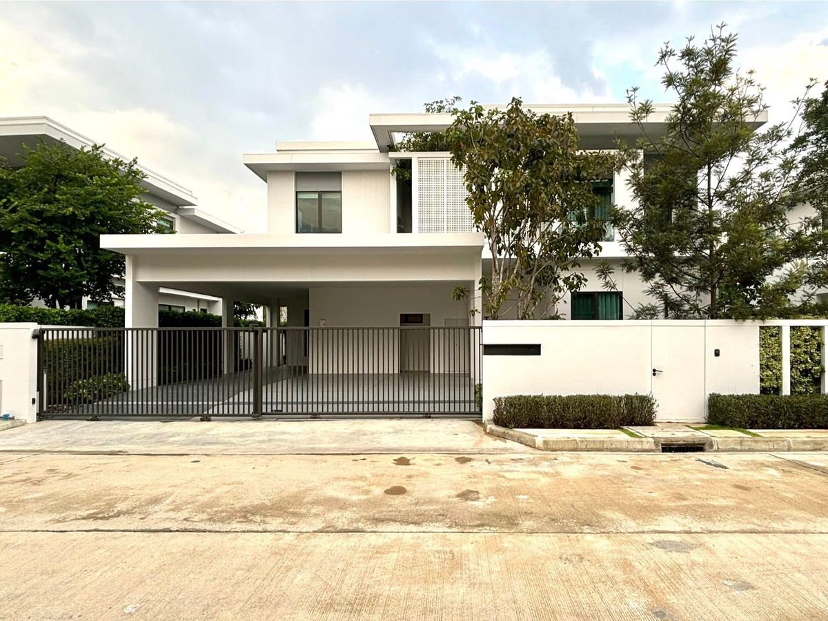 ให้เช่าบ้านสมุทรปราการ สำโรง : NOK-058 ให้เช่า บ้านหรู ตกแต่งเหมือนบ้านตัวอย่าง MANTANA Bangna km 15 : มัณฑนา บางนา กม.15 