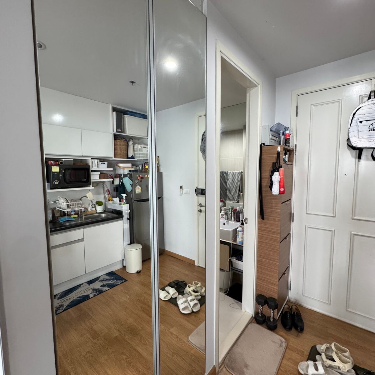 For RentCondoBang kae, Phetkasem : For rent 📍 The Parkland Phetkasem 📍 Fully furnished and equipped with electrical appliances, near BTS Bang Wa