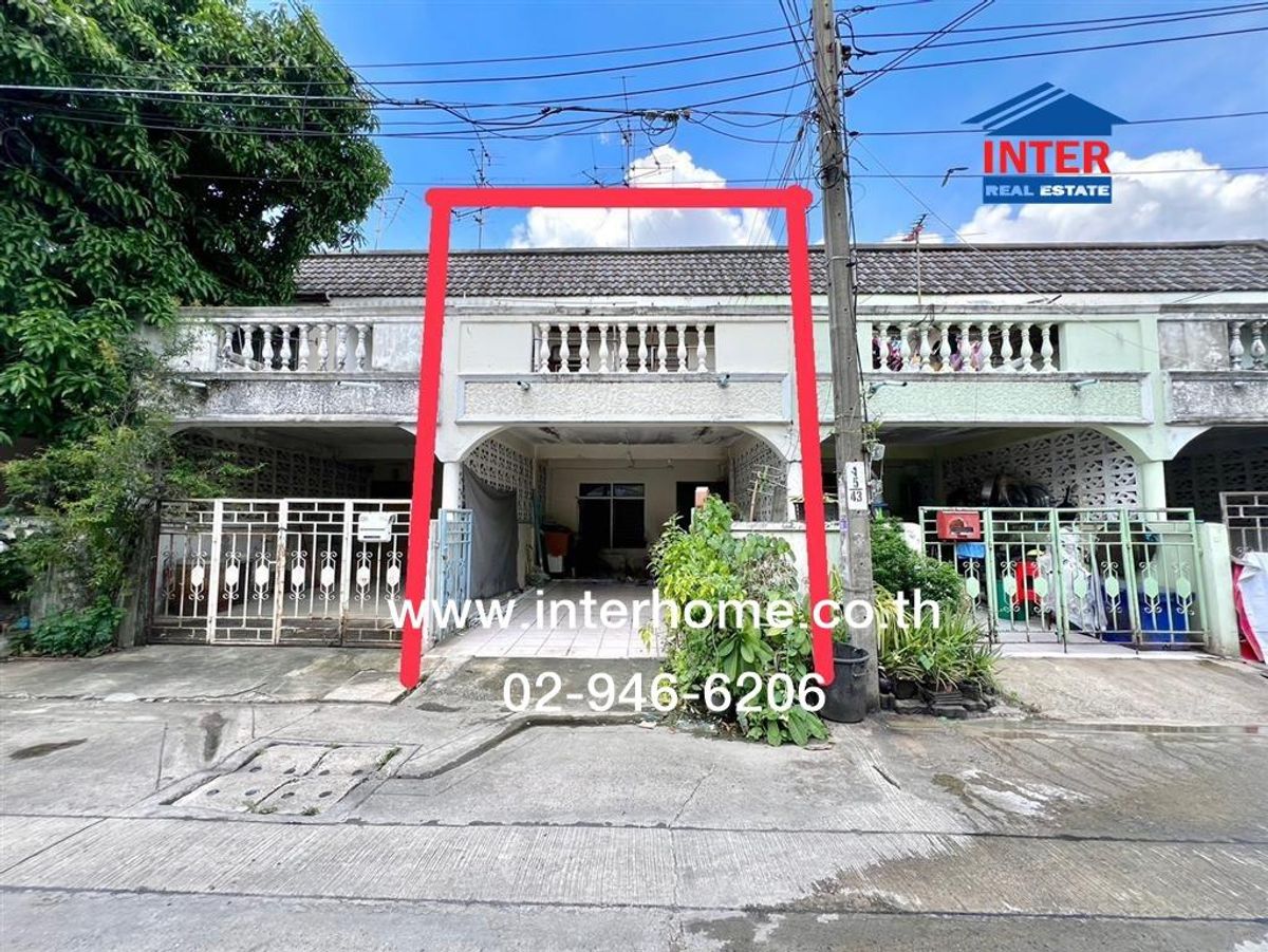 ขายทาวน์โฮมเสรีไทย-นิด้า : ทาวน์เฮ้าส์ 2 ชั้น 21.2 ตร.ว. หมู่บ้านเจริญนคร ซอยรามคำแหง82 ถนนรามคำแหง เขตบางกะปิ กรุงเทพมหานคร