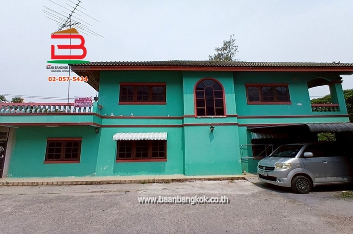ขายบ้านปทุมธานี รังสิต ธรรมศาสตร์ : บ้านเดี่ยว เนื้อที่ 145.5 ตรว. ใกล้ร.ร.สารสาสน์วิเทศรังสิต คลอง 7 ถ.รังสิต-นครนายก ต.ลำผักกูด อ.ธัญบุรี จ.ปทุมธานี