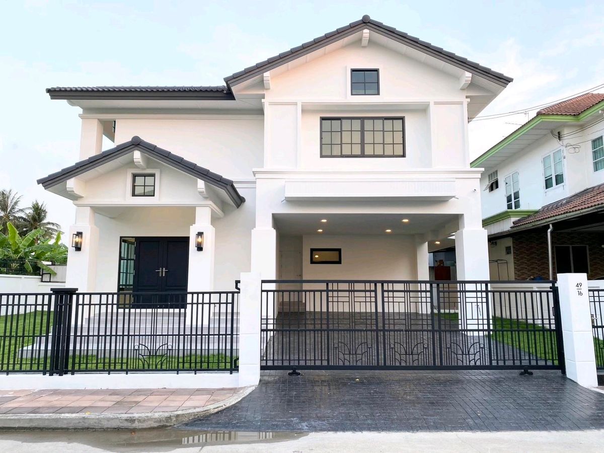 ขายบ้านบางแค เพชรเกษม : 🌈🏰ขายบ้านเดี่ยว ขนาด 102.10 ตรว. **เปิดตำนานบ้าน “English Wonderland” สุดแฟนตาซีที่ 📍หมู่บ้านราชพฤกษ์ บางบอน 4** 🏰🌈