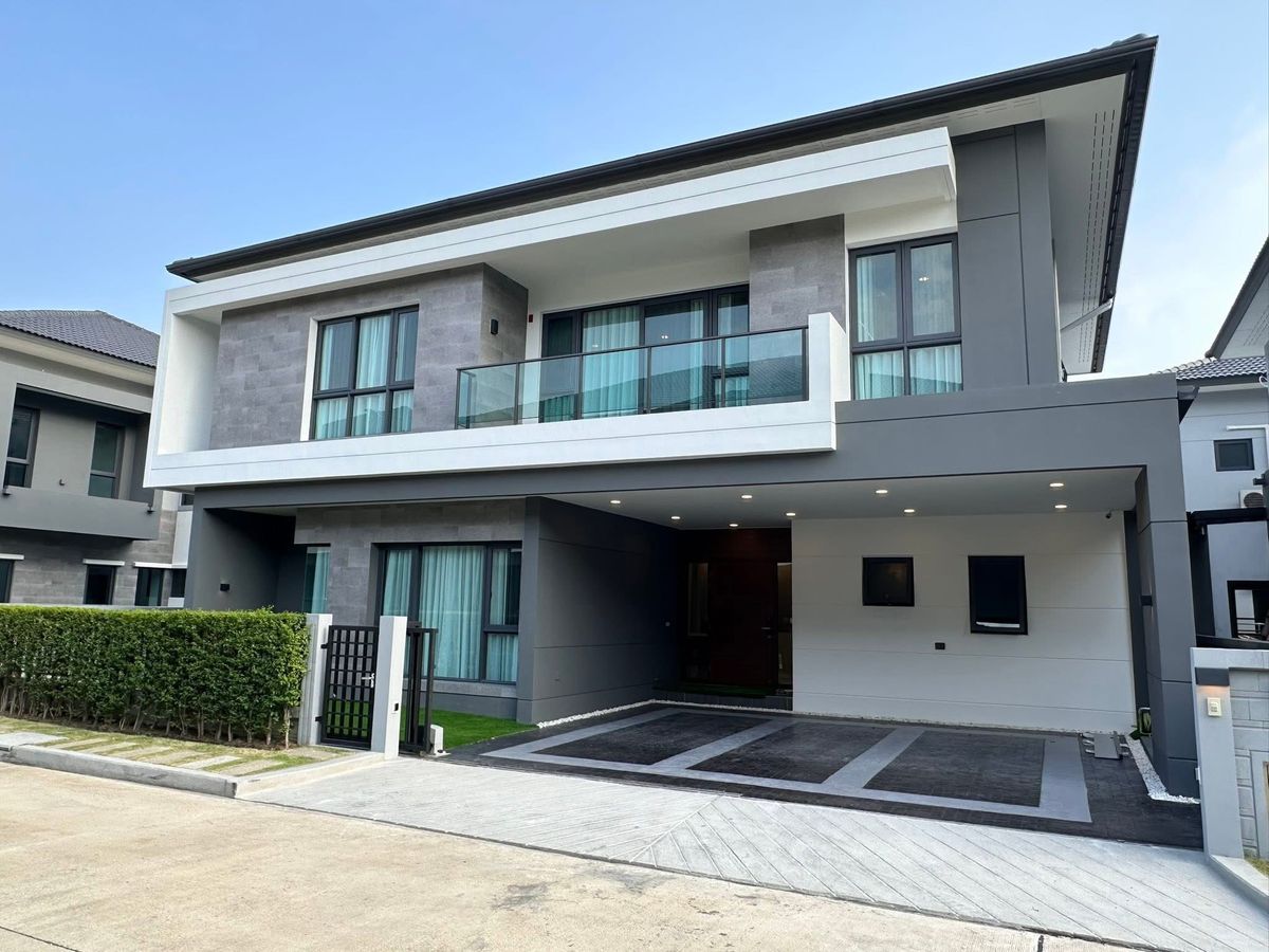 ให้เช่าบ้านบางนา แบริ่ง ลาซาล : ให้เช่า The City บางนา 4 bedroom เลี้ยงสัตว์ได้ ตกแต่งหรู ใกล้ MEGA บางนา