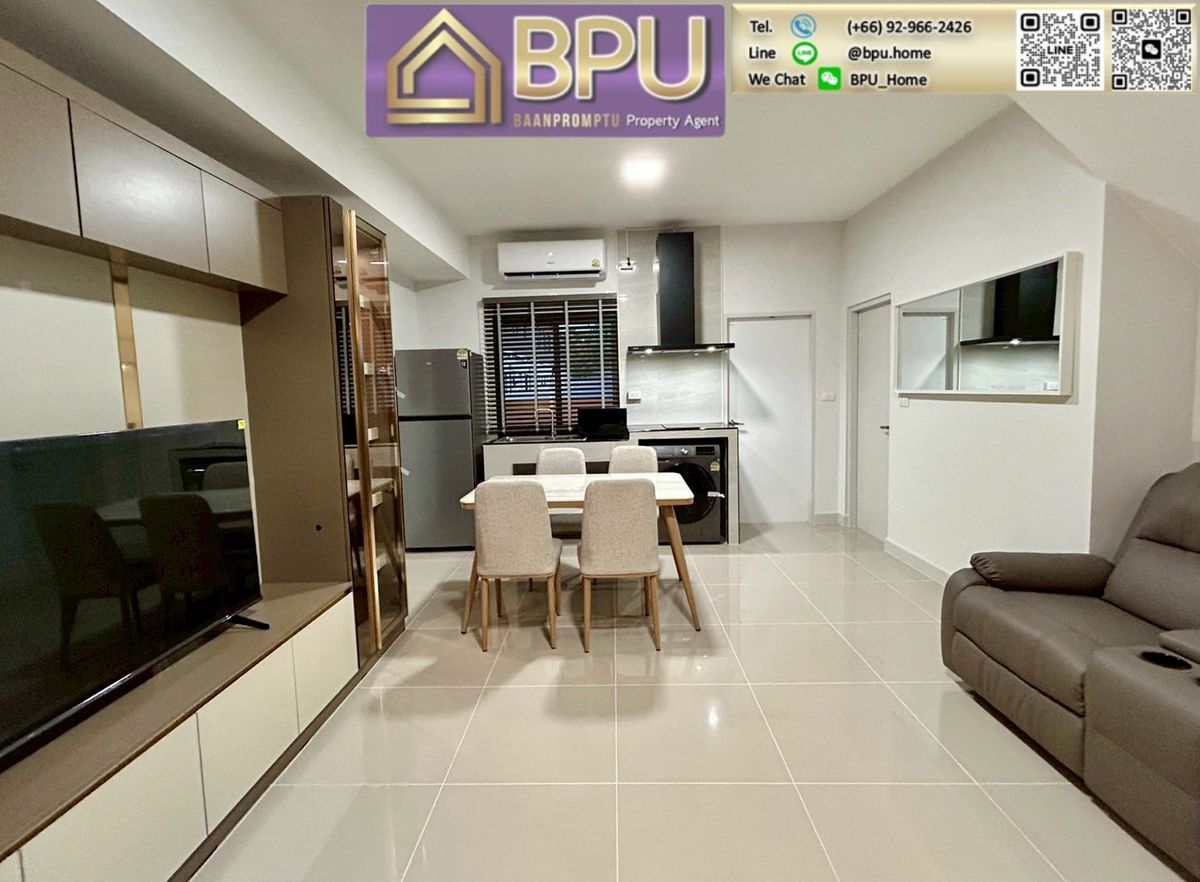 ให้เช่าทาวน์โฮมบางนา แบริ่ง ลาซาล : ** ให้เช่าทาวน์โฮม 3 ห้องนอน ** พลีโน่ สุขุมวิท - บางนา 2 ติดเมกะ บางนา