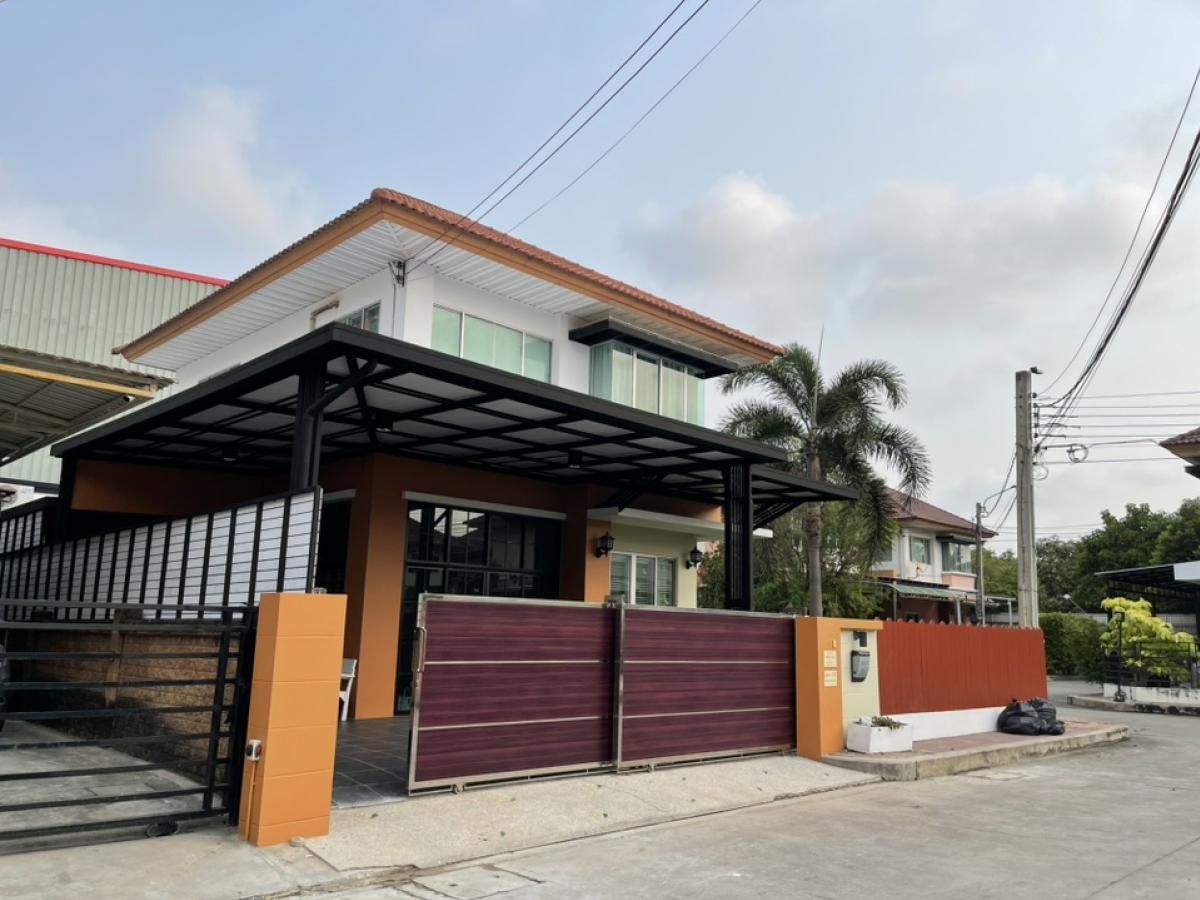For RentHouseRama5, Ratchapruek, Bangkruai : 📢 House for rent with Phattings Green Golf Kritsayakorn Village Pinklao-Rama 5 📢 Forever is ready to be near Central West Gast. Code: S2501-521