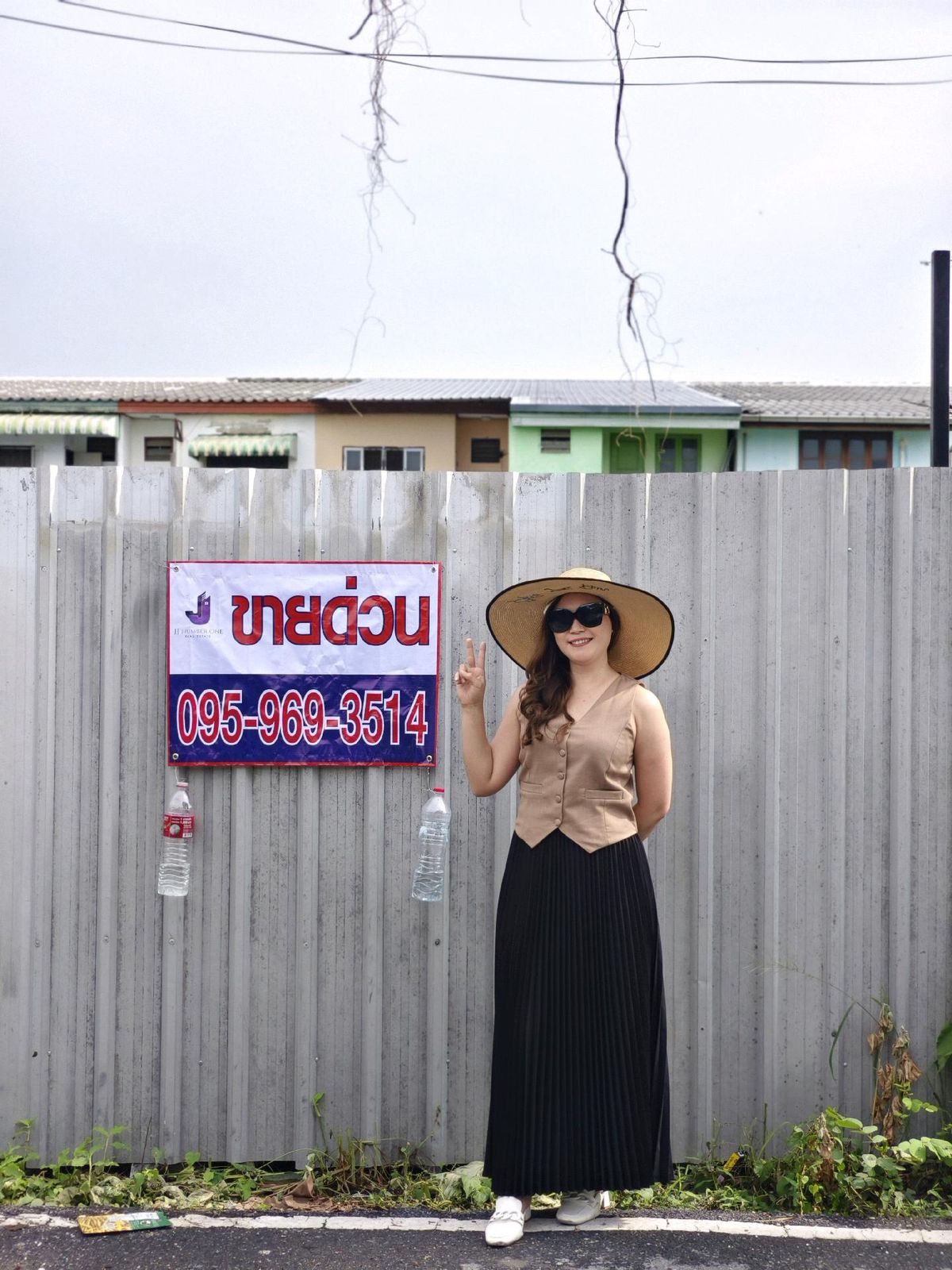 ขายที่ดินนนทบุรี บางใหญ่ บางบัวทอง : K1641ขายที่ดิน หมู่บ้านบัวทองเคหะ 1