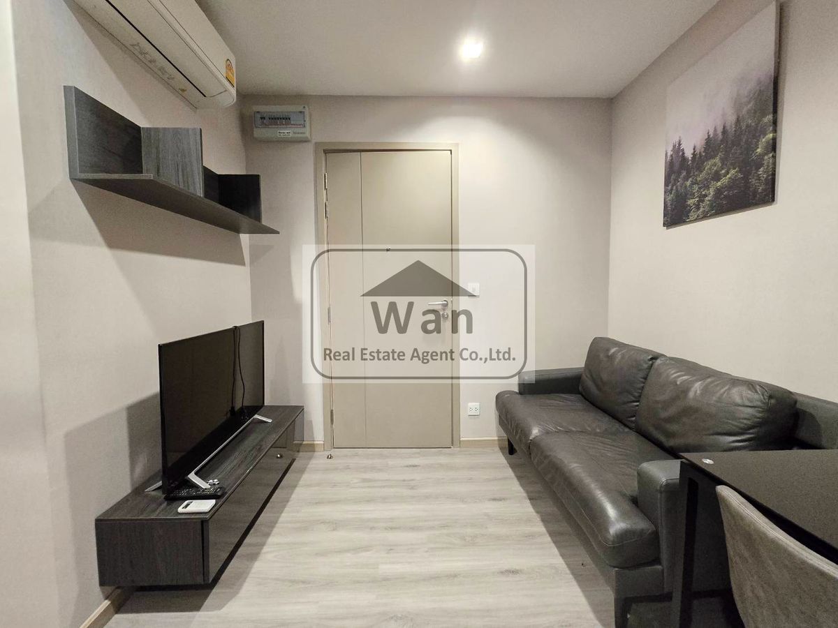 ให้เช่าคอนโดรัตนาธิเบศร์ สนามบินน้ำ พระนั่งเกล้า : ให้เช่า politan rive ชั้น  10 ตกแต่งสวย วิวแม่น้ำ ครบพร้อมอยู่