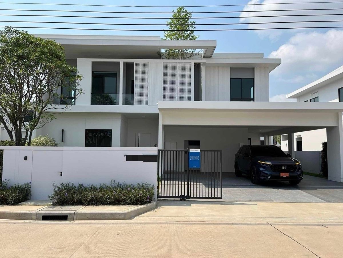 ขายบ้านลาดกระบัง สุวรรณภูมิ : ขายพร้อมผู้เช่าบ้านเดี่ยว  มัณฑนา มอเตอร์เวย์-พระราม9 