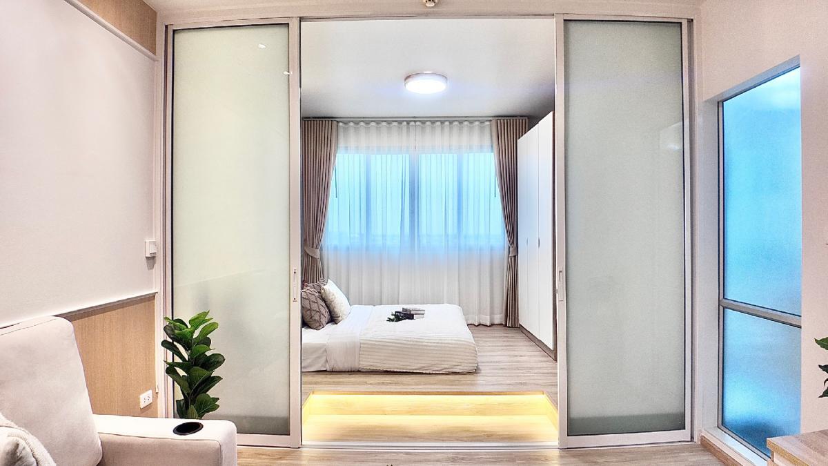 For SaleCondoLadkrabang, Suwannaphum Airport : ✈️✈️✈️📢📢 This beautiful room The best location in this area, DCONDO On Nut Suvarnabhumi, a condo near Suvarnabhumi Airport, newly decorated with hot condo from Sansiri.