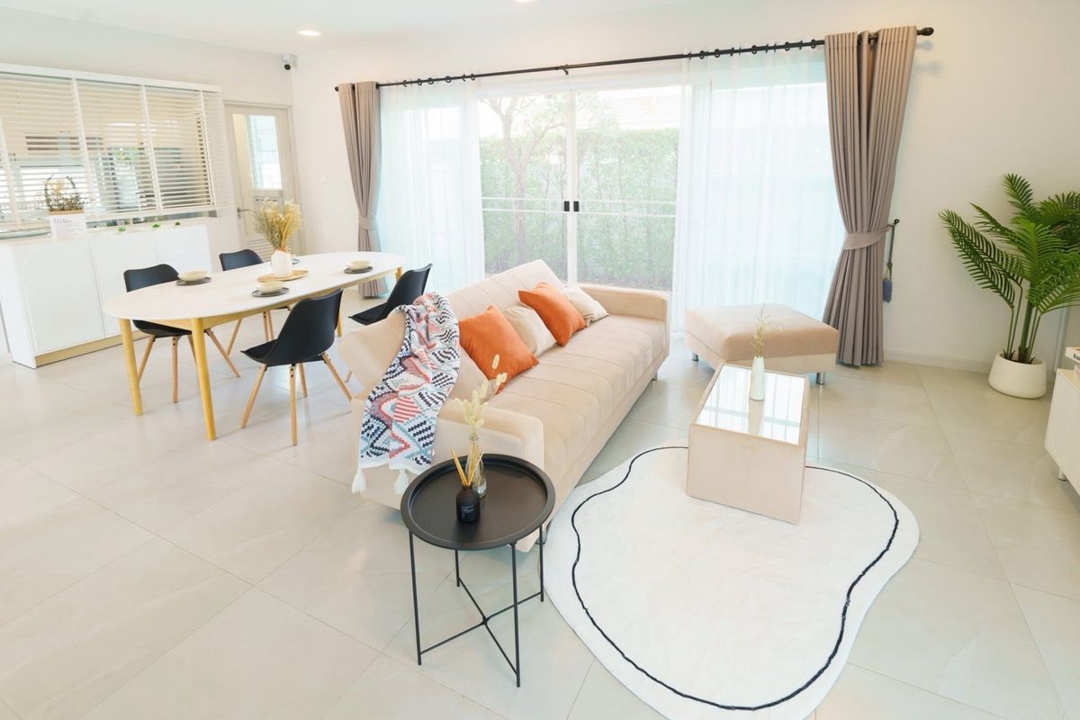 บ้านบางนา แบริ่ง ลาซาล : 🔥Rent & Sell🔥Sigle House🔥184sqm 3BR 4BR.🔥75,000/month🔥14M.