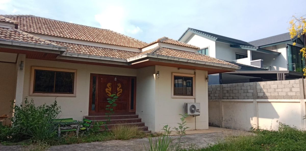 ขายบ้านเชียงใหม่ : บ้านเดียว 1 ชั้น ไกล้ถนน รอบเมืองเชียงใหม่ หนองผึ้ง, สารภี , เชียงใหม่
