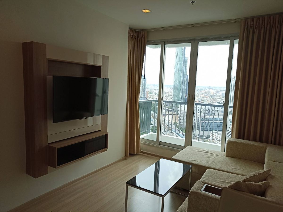 ให้เช่าคอนโดสาทร นราธิวาส : ให้เช่า คอนโด RHYTHM SATHORN 1ฺBed. 38 Sqm. Fl.30 ห้องสวย