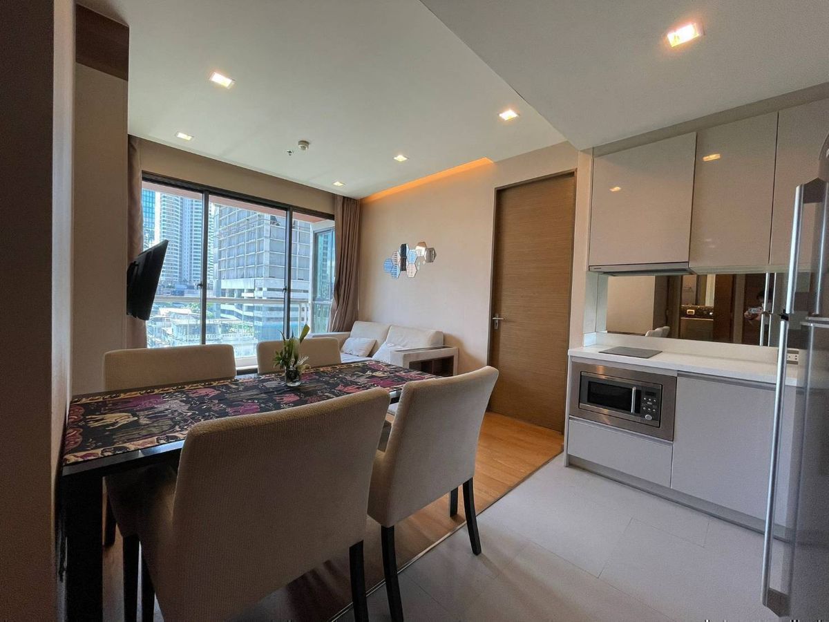 For RentCondoSathorn, Narathiwat : Condo for rent The Address Sathorn 2BED 66SQM. FL.6