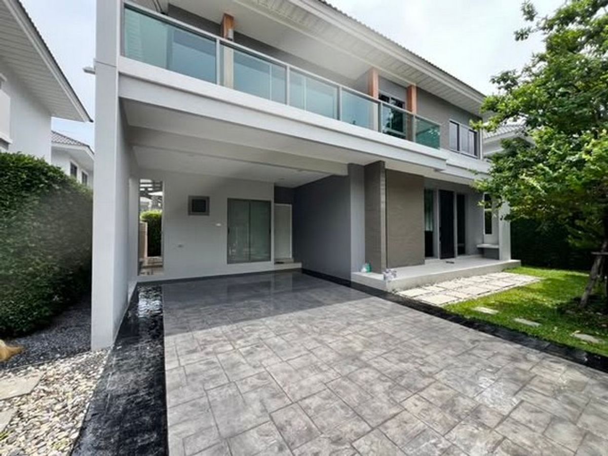 For RentHouseChaengwatana, Muangthong : HR2465 sells and renting a detached house Perfect Place Chaengwattana 2 project, convenient to travel, suitable for living