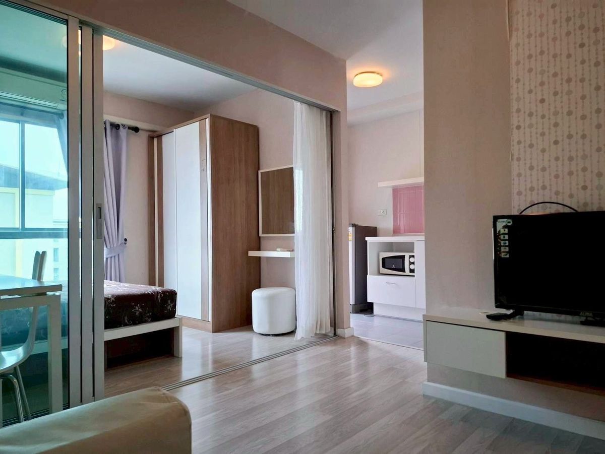 For SaleCondoSriracha Laem Chabang Ban Bueng : Selling special price, plum condo in the city of Laem Chabang, Chon Buri, the best location, convenient transportation  