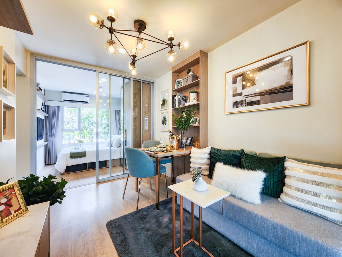 ขายคอนโดอยุธยา : 🔖สมายน์คอนโด อยุธยา 1.29 ล้านบาท เฟอร์ครบ 