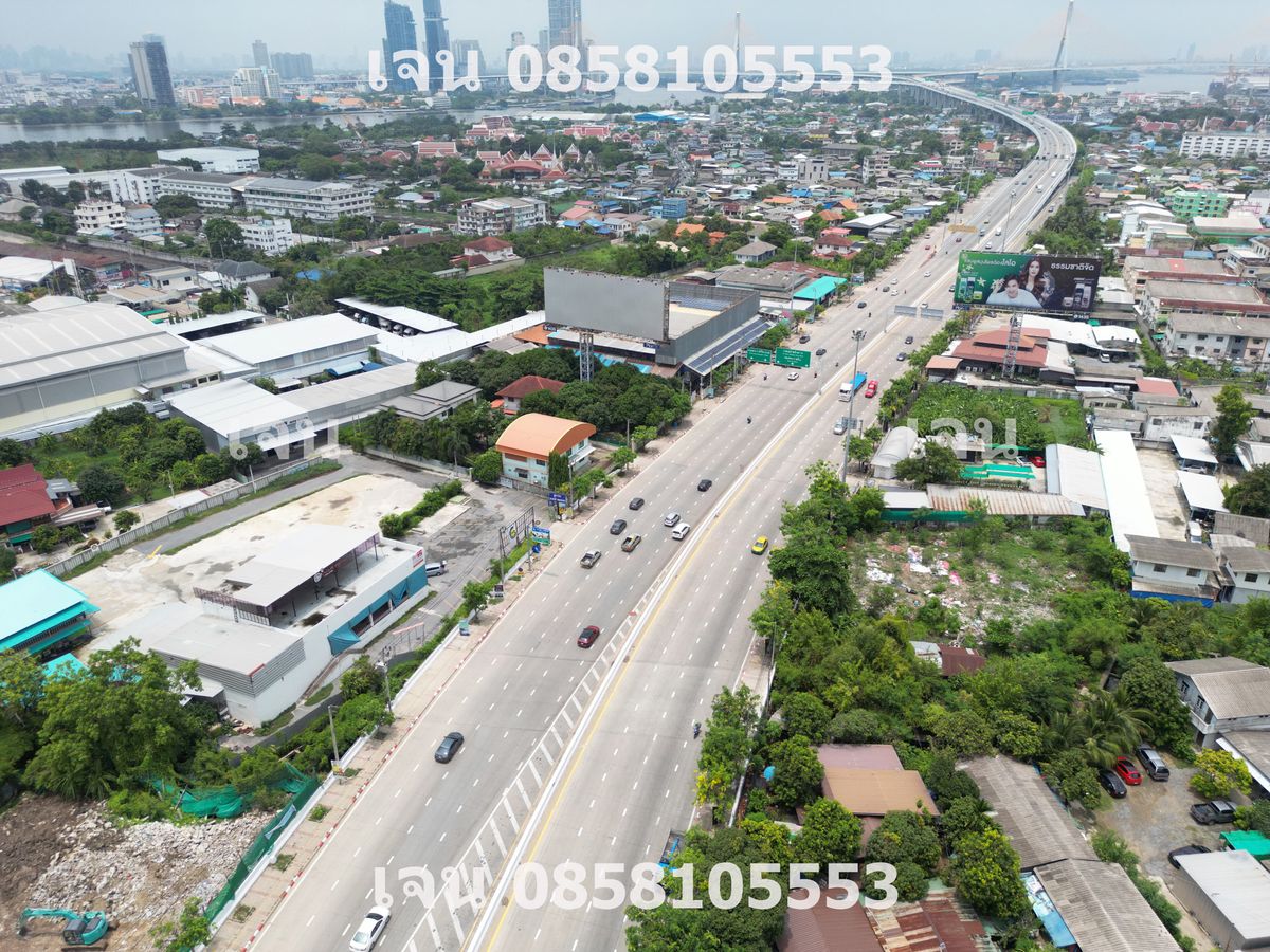 ขายที่ดินราษฎร์บูรณะ สุขสวัสดิ์ : ขายที่ดินทำเลทอง Rare Item  ขนาด 2 ไร่ 3 งาน 12 ตรว. ถนนวงแหวนอุตสาหกรรม ทำเลดีมากๆ ราคาดีสุดๆ บางพึ่ง พระประแดง สมุทรปราการ ถนนสุขสวัสดิ์ ถนนราษฎร์บูรณะ สะพานภูมิพล