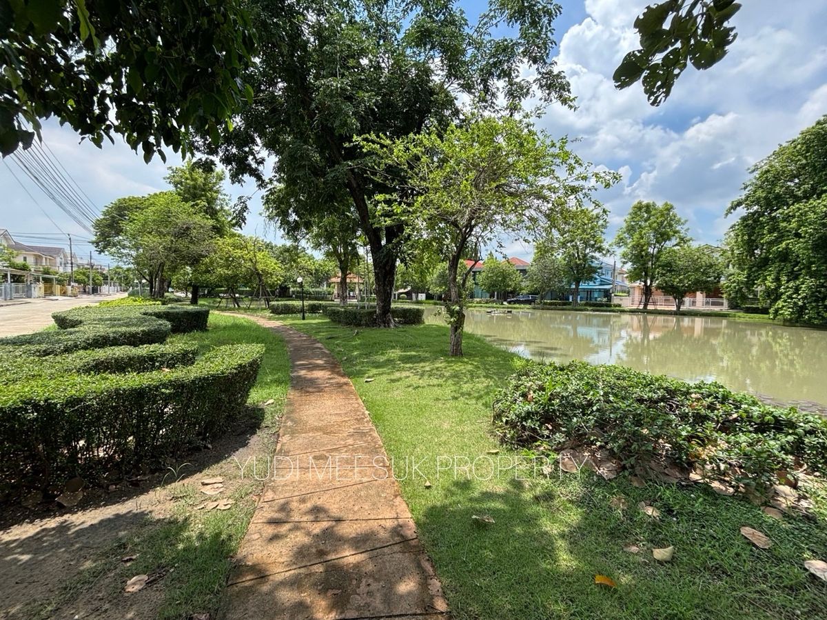 ขายบ้านลาดกระบัง สุวรรณภูมิ : บ้านวิวสวน ที่หายากมาก บนทำเลเกรด A