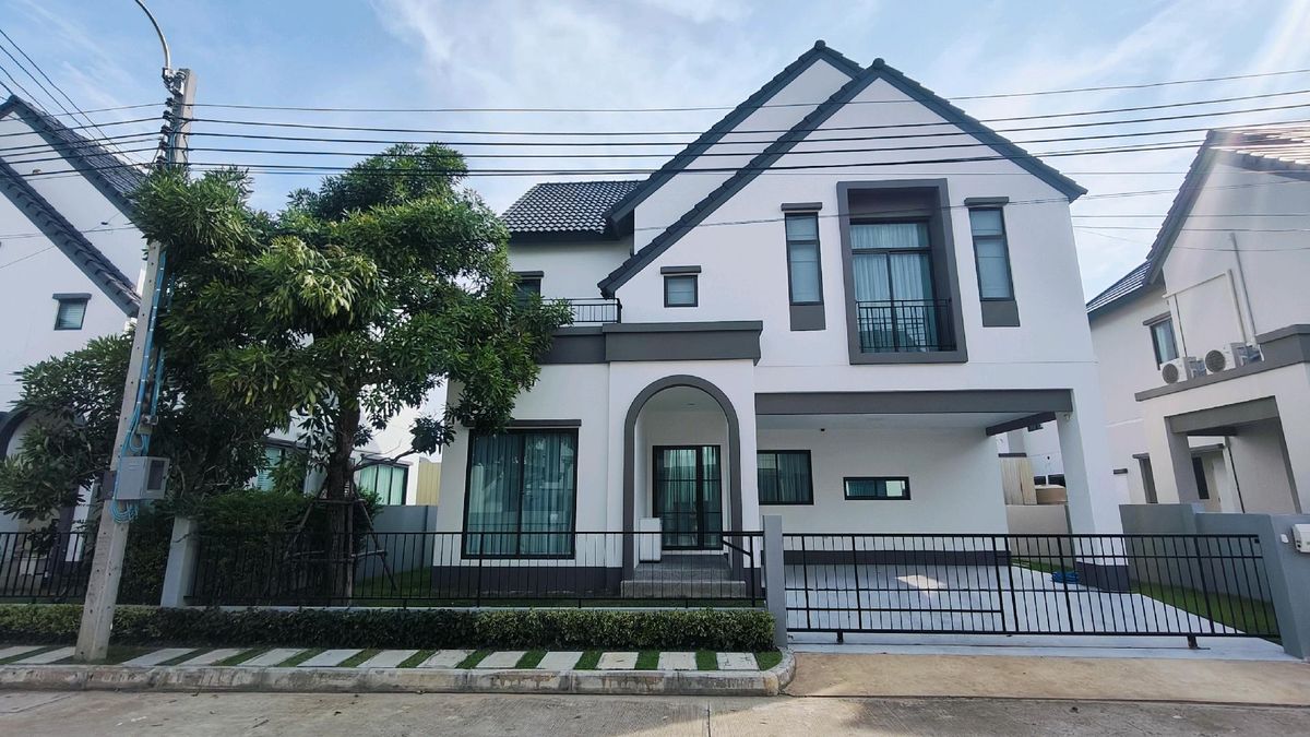 ให้เช่าบ้านสมุทรปราการ สำโรง : 💥ให้เช่า 55,000 บาท บ้านเดี่ยว โครงการ สราญสิริบางนา เฟอร์นิเจอร์ครบ 