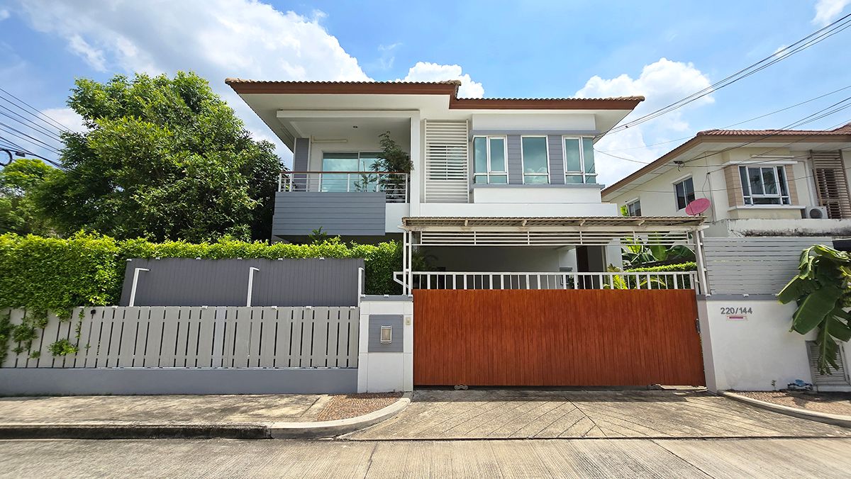 ขายบ้านนวมินทร์ รามอินทรา : ขายบ้านเดี่ยว หมู่บ้านสราญสิริ รามอินทรา2