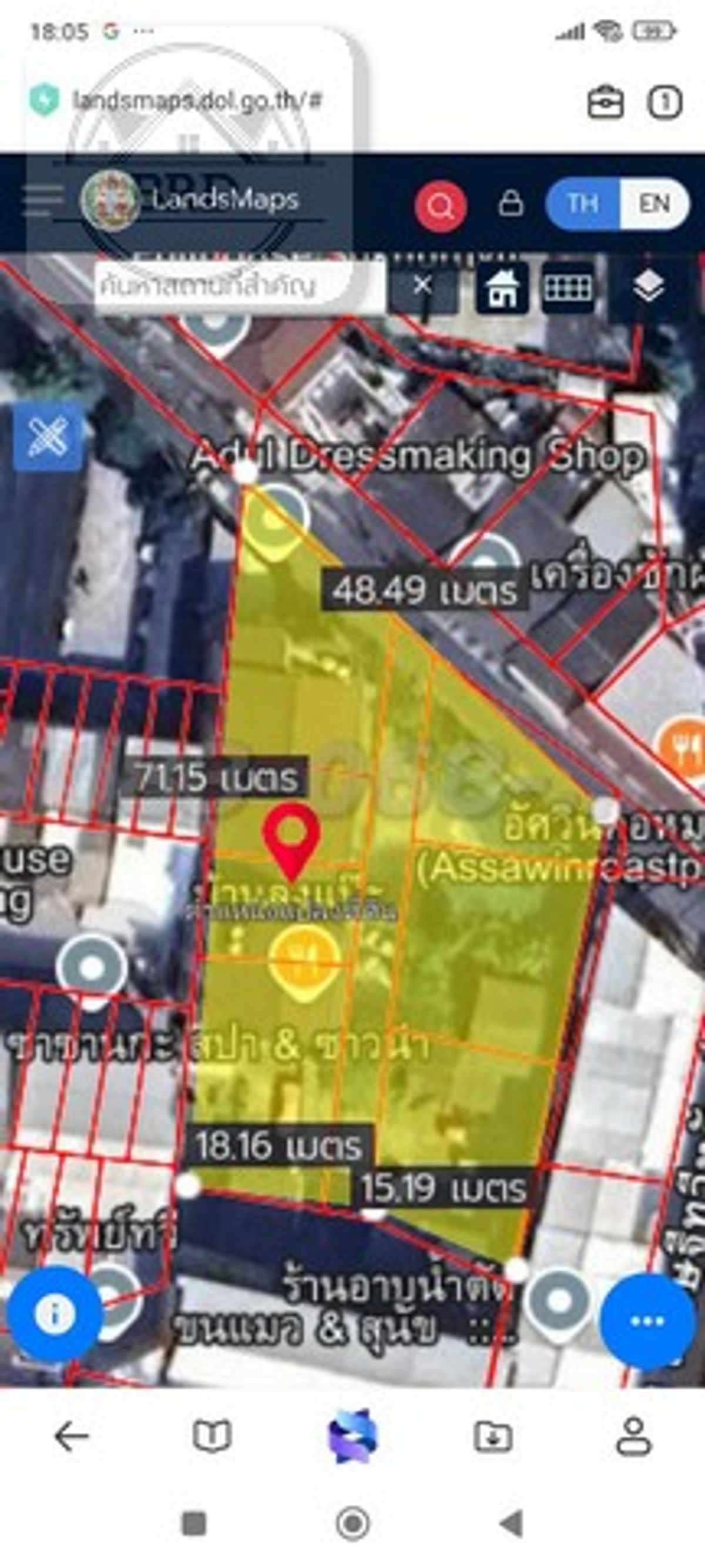 ขายที่ดินพุทธมณฑล ศาลายา : ขายที่ดินทำเลทองผังสีแดง ถนนสุขุมวิท16 เนื้อที่ 559 ตารางวา รวมเป็นเงิน 525 ล้านบาท วัฒนา กรุงเทพหมานคร