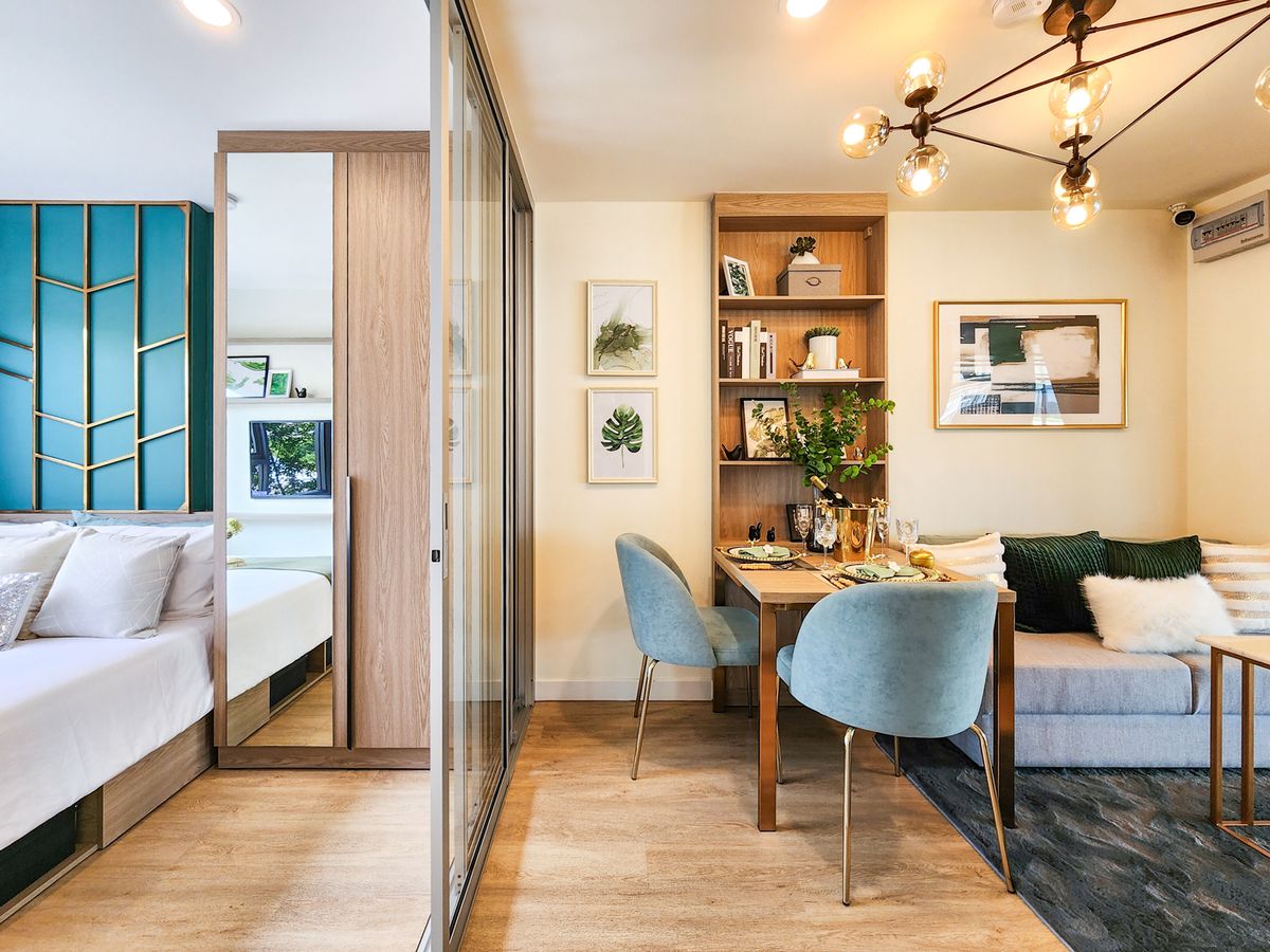 ขายคอนโดอยุธยา : 🔖สมายน์คอนโด อยุธยา 1.29 ล้านบาท เฟอร์ครบ 