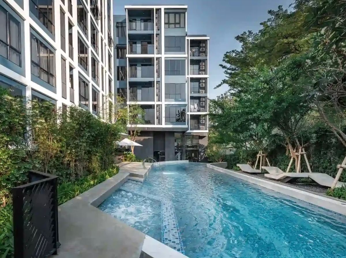 ขายคอนโดบางนา แบริ่ง ลาซาล : Very Lasalle Condo ชั้น 6 สุขุมวิท105 คอนโด Lowrise