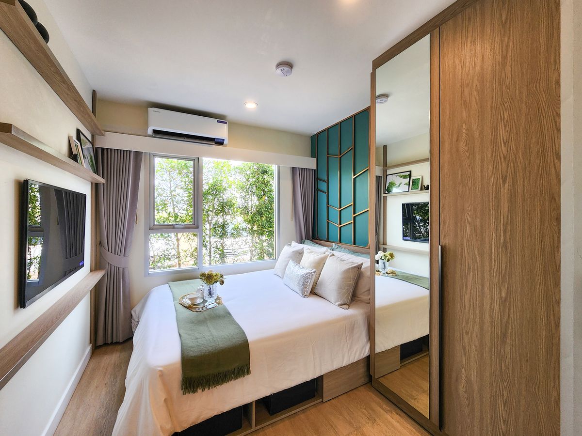 ขายคอนโดอยุธยา : 🔖สมายน์คอนโด อยุธยา 1.29 ล้านบาท เฟอร์ครบ 