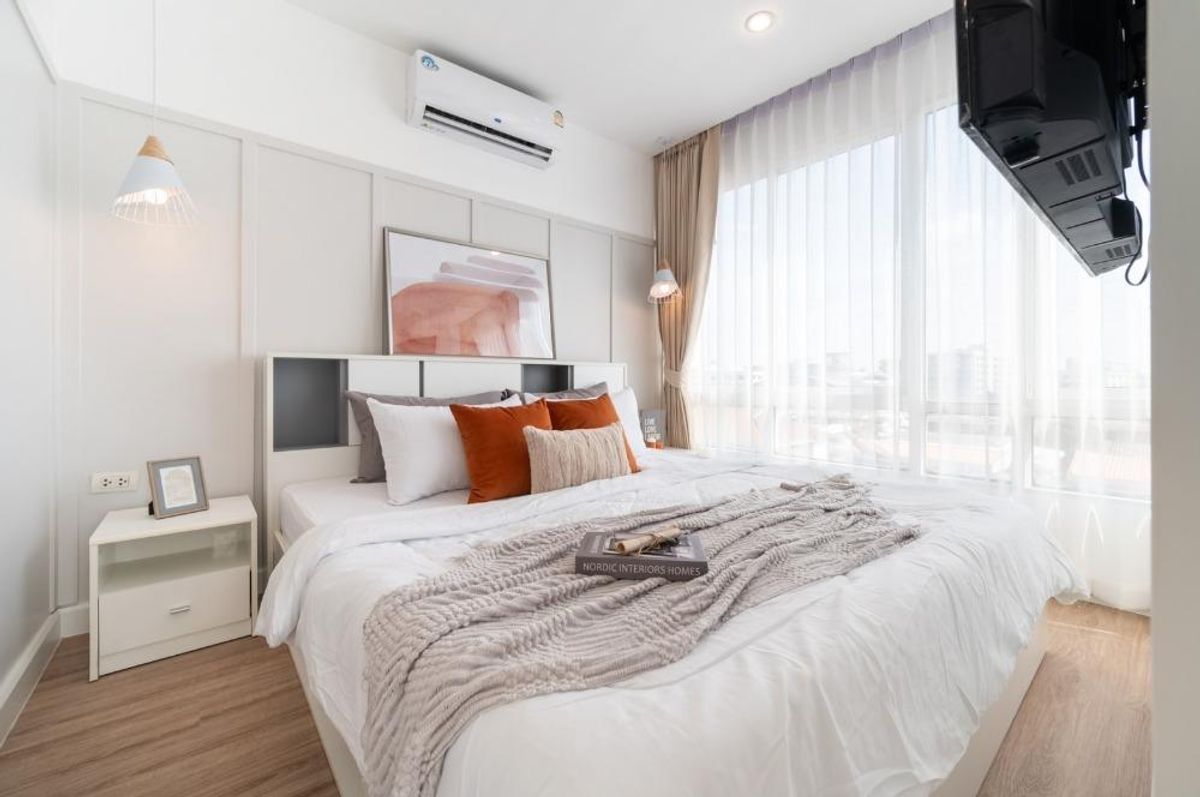 ให้เช่าคอนโดลาดพร้าว101 แฮปปี้แลนด์ : ให้เช่า ห้องสวย Happy Condo Ladprao 101 แต่งสวย พร้อมอยู่ 1 นอน 1 น้ำ ตึก South (เลี้ยงสัตว์ได้)**