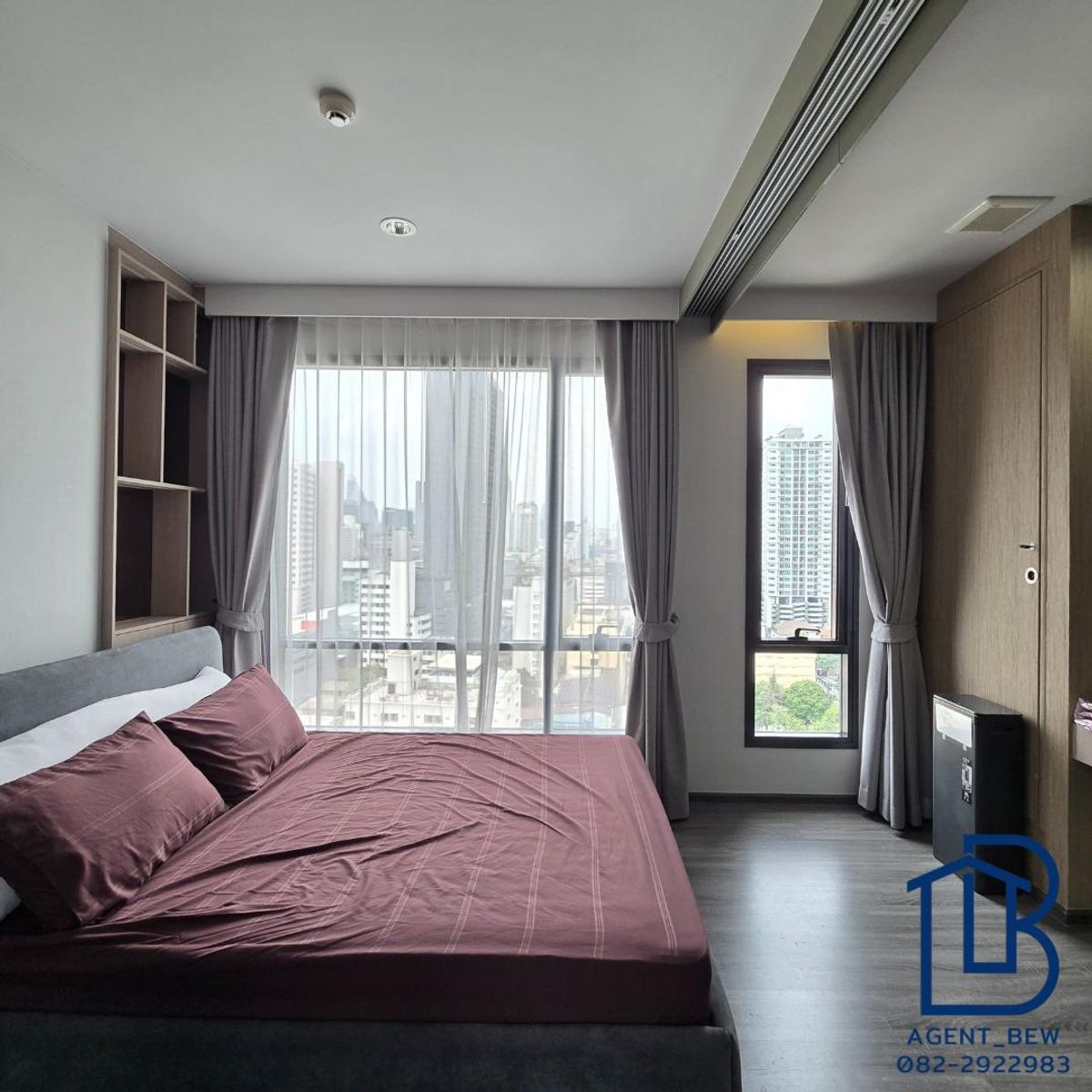ให้เช่าคอนโดราชเทวี พญาไท : ✅️ AVAILABLE NOW✅️ Ideo mobi rangnam 1 Bedroom Sliding door 36 sqm 23,000 thb per month