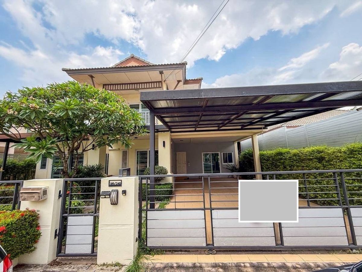 บ้านศรีราชา แหลมฉบัง บ้านบึง : ขาย / เช่า บ้านเดี่ยว 4 นอน หนองขาม-ศรีราชา คันทรีโฮมเลค แอน พาร์ค 