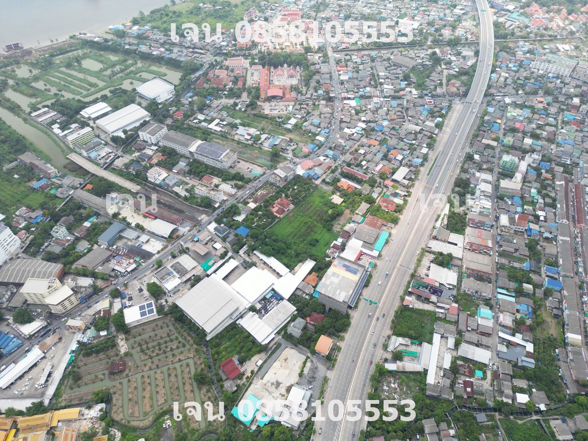 ขายที่ดินราษฎร์บูรณะ สุขสวัสดิ์ : ขายที่ดินทำเลทอง Rare Item  ขนาด 2 ไร่ 3 งาน 12 ตรว. ถนนวงแหวนอุตสาหกรรม ทำเลดีมากๆ ราคาดีสุดๆ บางพึ่ง พระประแดง สมุทรปราการ ถนนสุขสวัสดิ์ ถนนราษฎร์บูรณะ สะพานภูมิพล