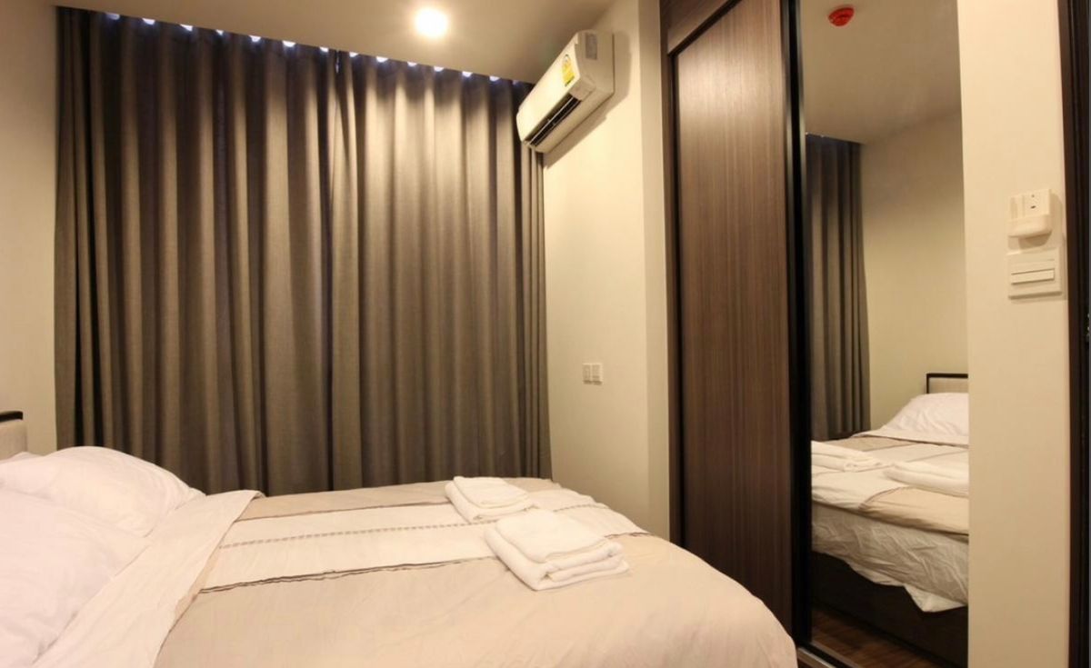 For RentCondoOnnut, Udomsuk : Rent The Line Sukhumvit 71, beautiful, ready to live in a good location near BTS Phra Khanong. Interested in Atline.@841QLNR