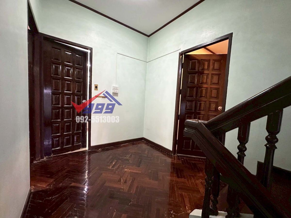 TownhomeRama3 (Riverside),Satupadit : For sale/rent, 3-storey townhouse, 5 bedrooms, Taweewattana Villa Village