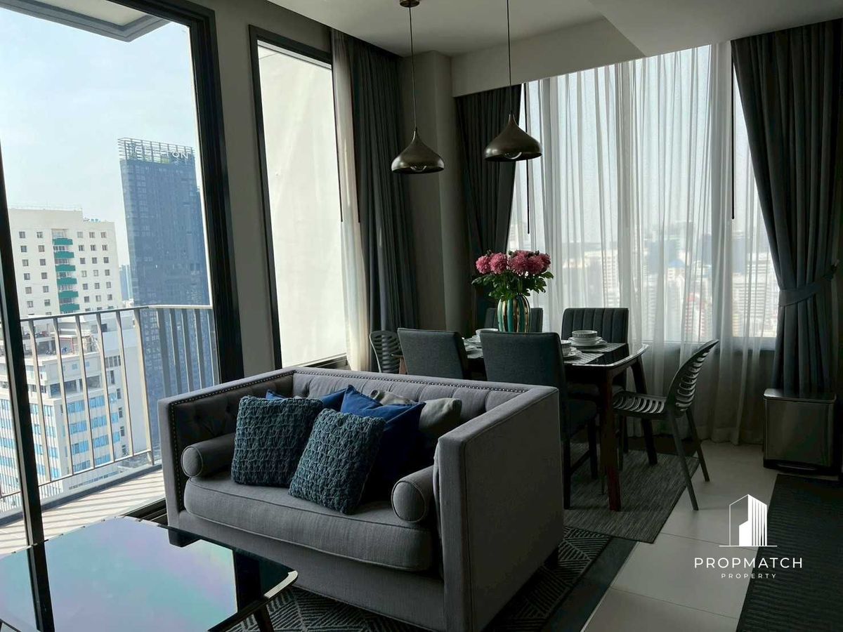 ให้เช่าคอนโดสุขุมวิท อโศก ทองหล่อ : ✨Flash Deal ✨Edge Sukhumvit 23(2Bed2Bath60SQM.) พร้อมอยู่ ! เพียง 55,000 บาทต่อเดือน Tel.0981315848 @propmatch
