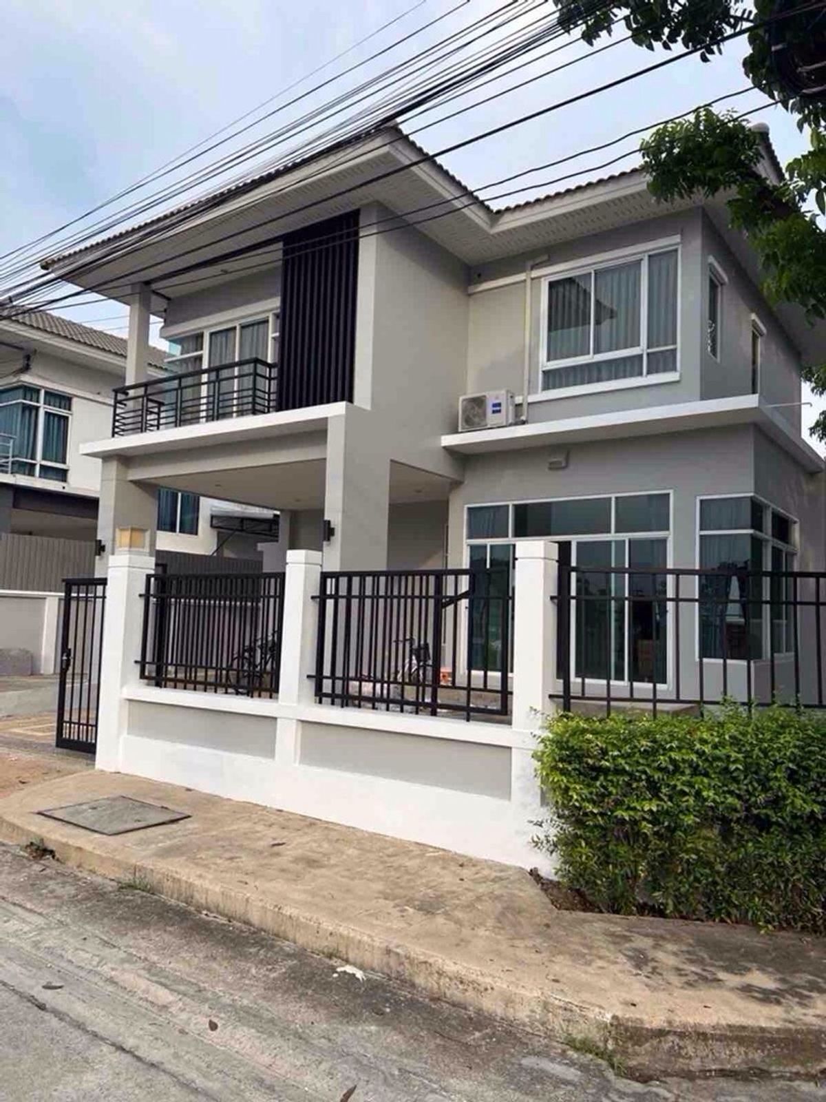 For SaleHouseMin Buri, Romklao : 2 storey detached house for sale, Ramkhamhaeng 174, area 56.5 square wah