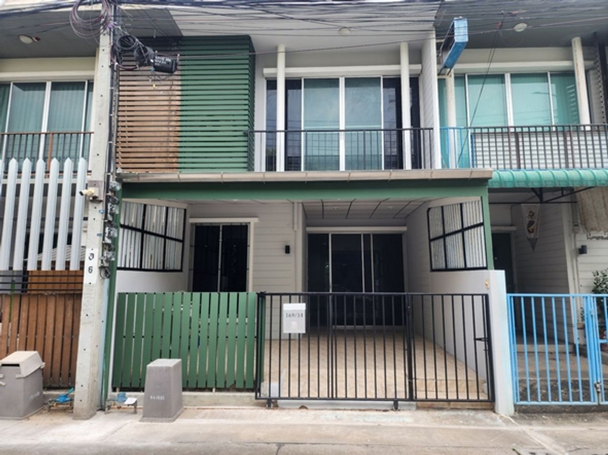 ขายทาวน์โฮมนนทบุรี บางใหญ่ บางบัวทอง : ขายทาวน์โฮม 2 ชั้น ปรับปรุงใหม่ หมู่บ้านแกรนดิตี้ บางบัวทอง ขนาด 18 ตร.ว. ใกล้เซ็นทรัลเวสเกต