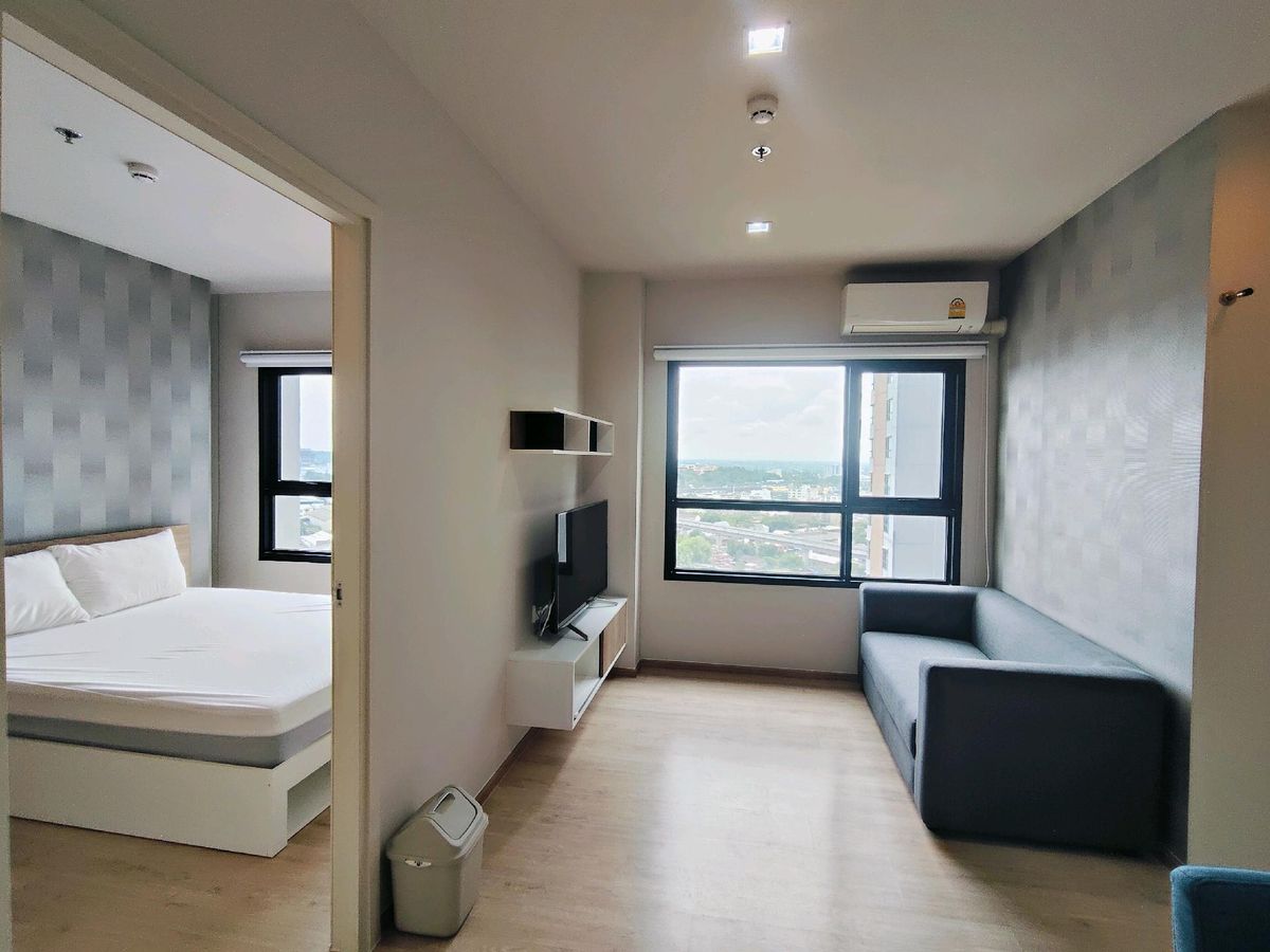 For SaleCondoKhon Kaen : K1506 Sell EScent Condo Khon Kaen next to Central Khon Kaen Can walk out behind the condo to Central #Never renting #corner room #very new room #block, not blocked
