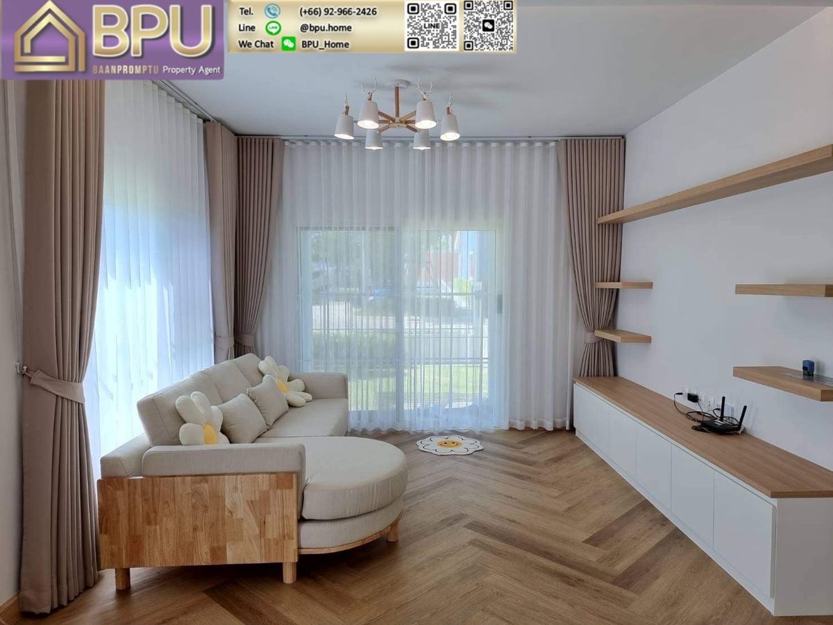 ให้เช่าบ้านบางนา แบริ่ง ลาซาล : ** ให้เช่าบ้านเดี่ยว 3 ห้องนอน** วิลเลจจิโอ 2 ศรีนครินทร์-บางนา ใกล้ เมกะ บางนา