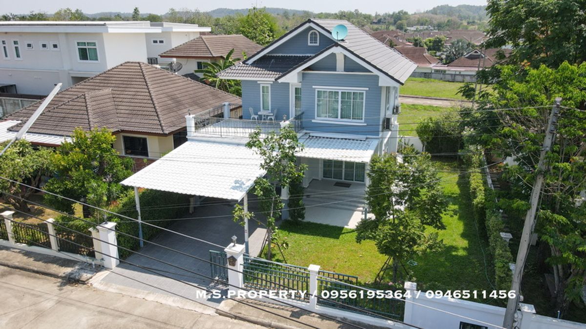 ขายบ้านเชียงใหม่ : ขายบ้านเดี่ยววิวดอย 4 ห้องนอน  ใกล้โรงเรียนนานาชาติเปรม แม่ริมเชียงใหม่
