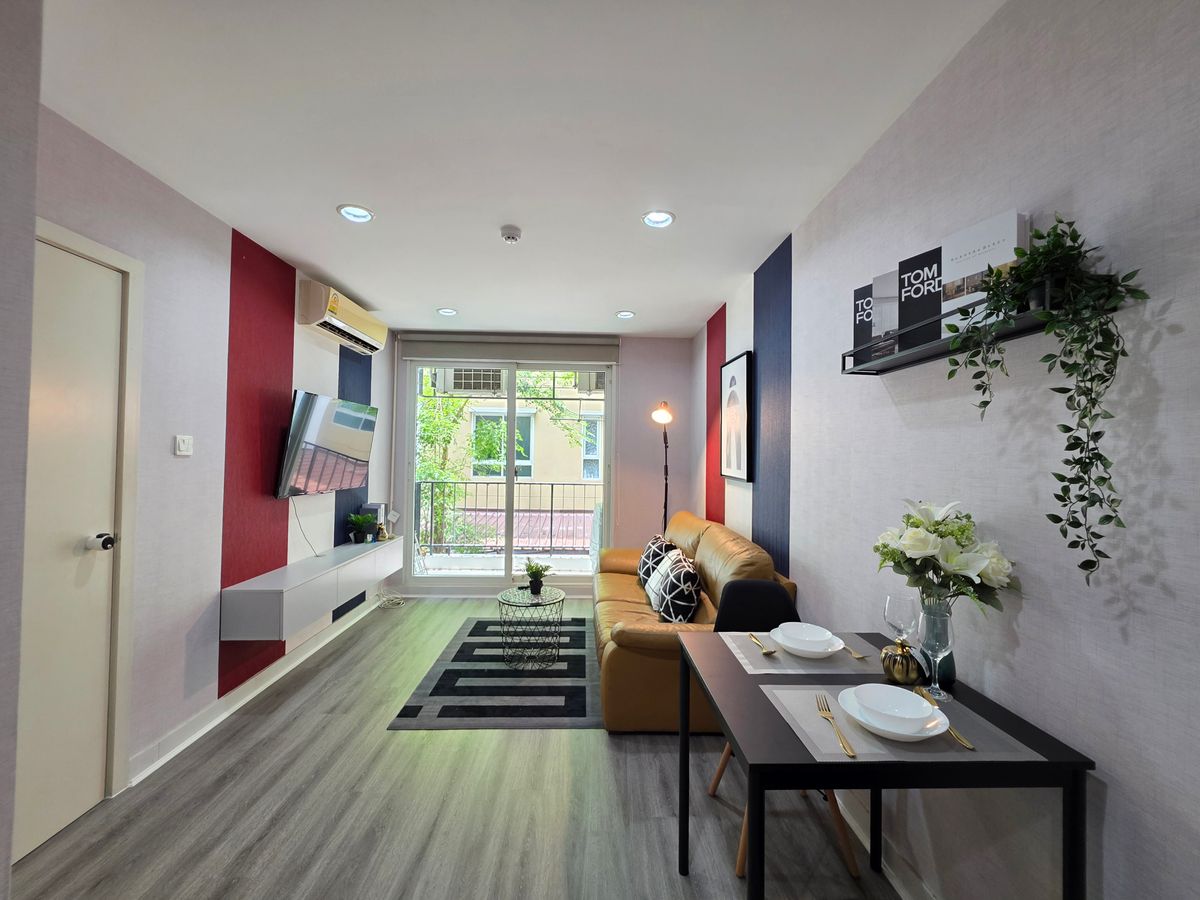 For SaleCondoChokchai 4, Ladprao 71, Ladprao 48, : Sell ​​Merraya Place, Lat Phrao 27, with shady style, rooms, uninterrupted corners