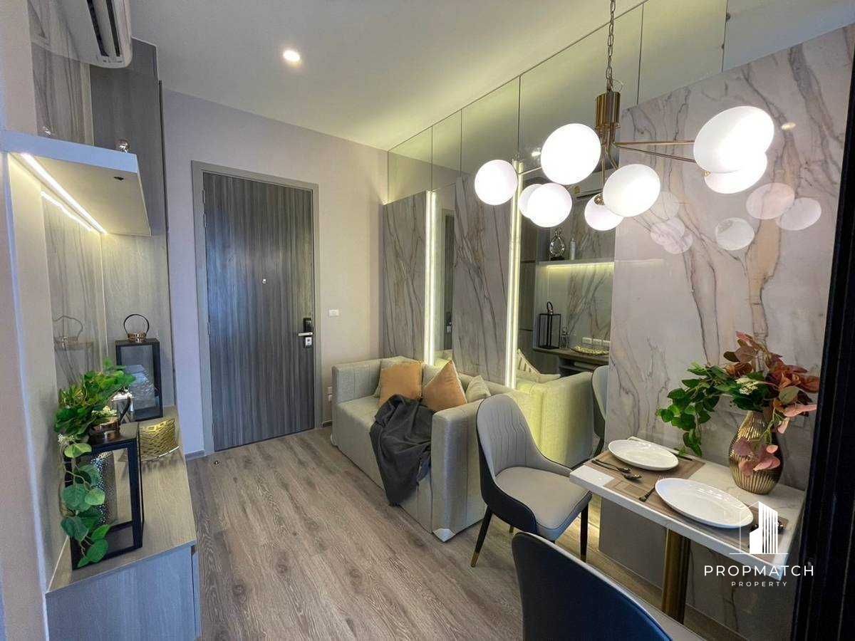 ให้เช่าคอนโดอ่อนนุช อุดมสุข : ✨Flash Deal ✨KnightsBridge Prime Onnut (1Bed1Bath28SQM.) พร้อมอยู่ ! เพียง 19,000 บาทต่อเดือน Tel.0981315848 @propmatch