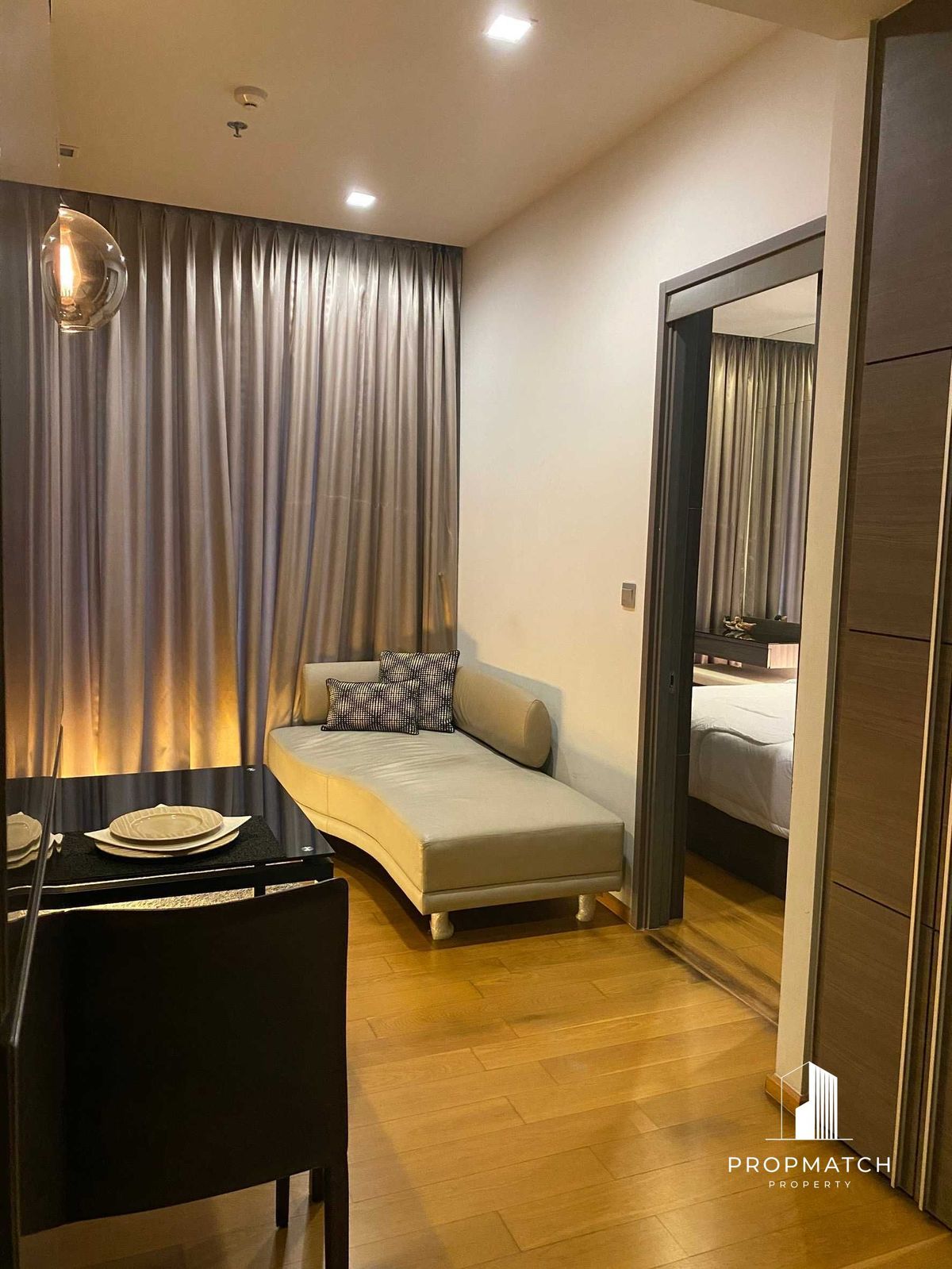 ให้เช่าคอนโดสุขุมวิท อโศก ทองหล่อ : ✨Flash Deal ✨KEYNE by Sansiri (1Bed1Bath37.22SQM.) พร้อมอยู่ ! เพียง 26,000  บาทต่อเดือน Tel.0981315848 @propmatch
