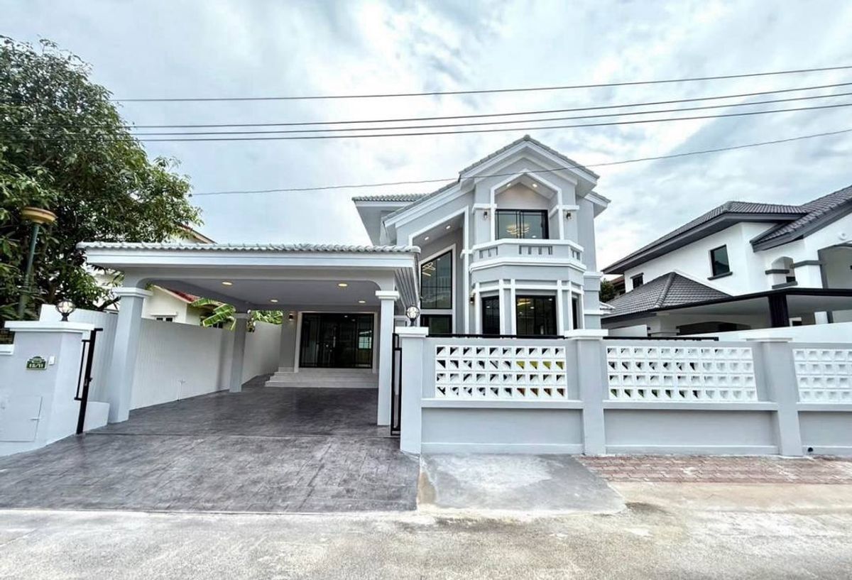 ขายบ้านนนทบุรี บางใหญ่ บางบัวทอง : ขายบ้านเดี่ยว  หมู่บ้านนันทวัน วงแหวน-ปิ่นเกล้า, บางแค