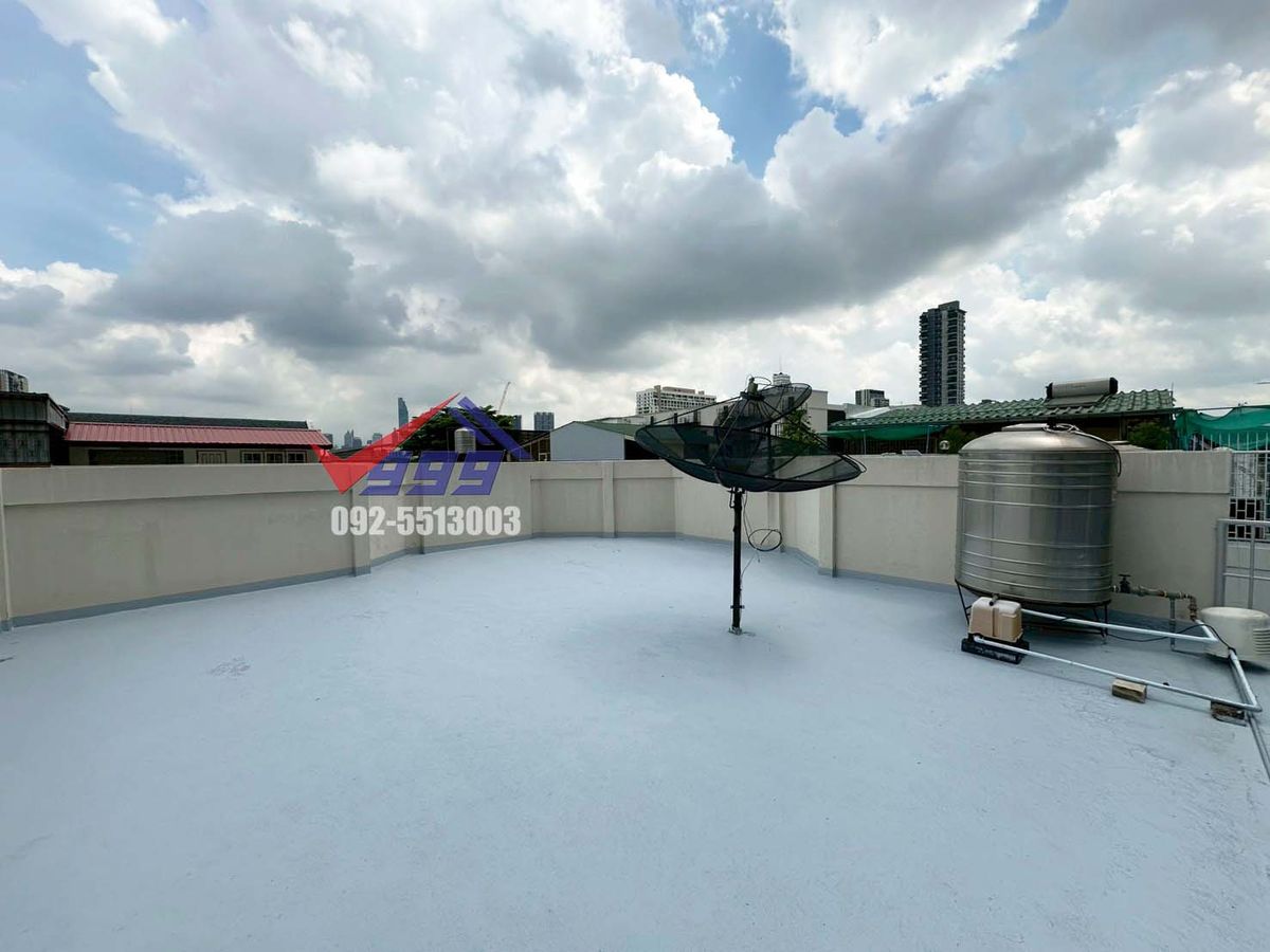 TownhomeRama3 (Riverside),Satupadit : For sale/rent, 3-storey townhouse, 5 bedrooms, Taweewattana Villa Village