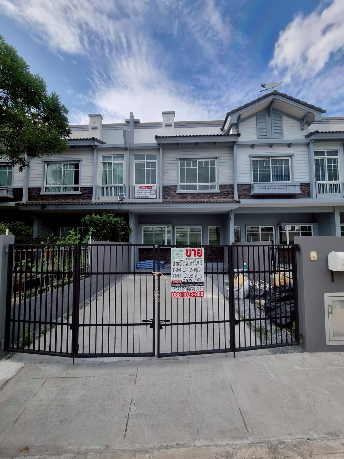 For SaleTownhomeNonthaburi, Bang Yai, Bangbuathong : 2 -story townhome for sale, Bang Yai Indie Project 2