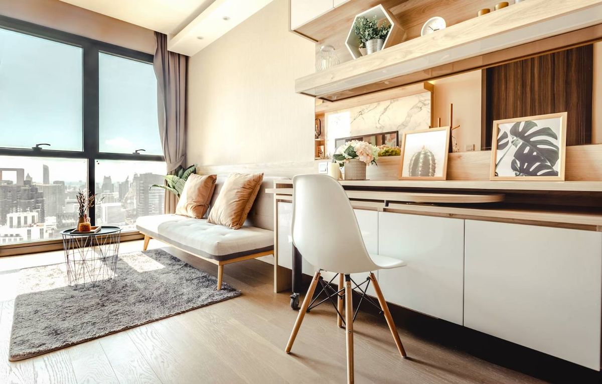 ให้เช่าคอนโดสุขุมวิท อโศก ทองหล่อ : For Rent Ashton Asoke 1 Bedroom 45FL.